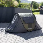 Намет туристичний 245×145×100 (см) кемпінговий для риболовлі 2 х місний Зелений LU-030GR (LU-030GR)