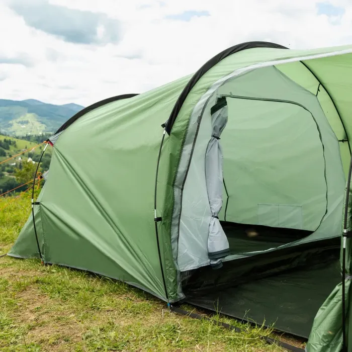 Намет туристичний з тентом 4 х місний кемпінг для риболовлі для туризму водонепроникна (LU004) - зображення 5