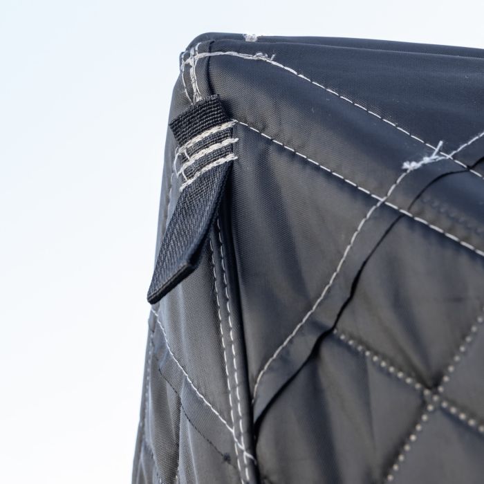 Намет зимовий утеплений "куб" (3-місний 210х210х210), Зимовий намет для рибалки туризму кемпінгу та подорожей Чорний LU-BD18B (LU-BD18B) - изображение 4