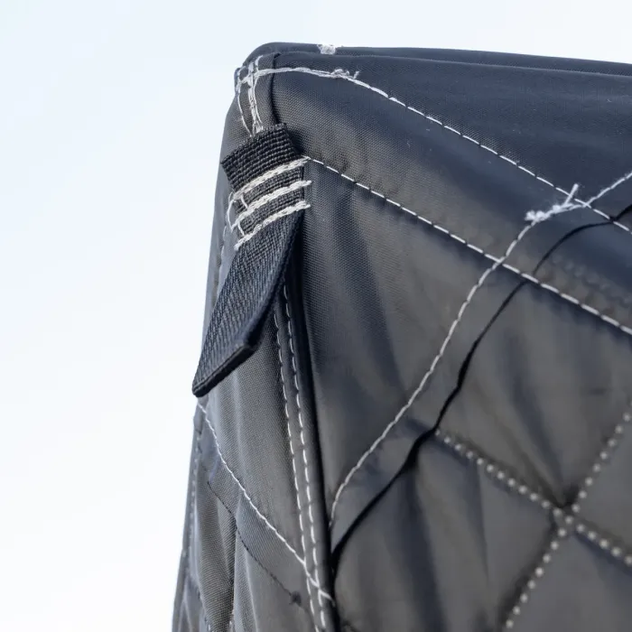 Намет зимовий утеплений "куб" (3-місний 210х210х210), Зимовий намет для рибалки туризму кемпінгу та подорожей Чорний LU-BD18B (LU-BD18B) - зображення 4