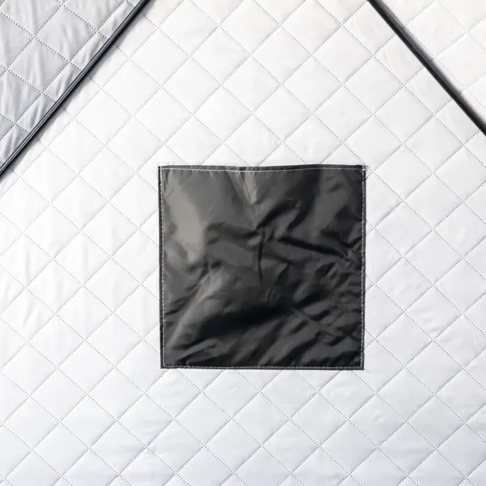 Намет зимовий утеплений "куб" (3-місний 210х210х210), Зимовий намет для рибалки туризму кемпінгу та подорожей Чорний LU-BD18B (LU-BD18B) - зображення 6