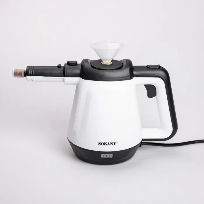 Пароочиститель с насадками для сборки мебели окон кухни или автомобиля Sokany (HP-UR-1) - изображение 2