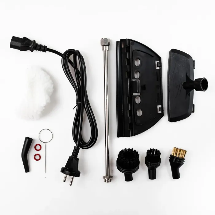 Пароочисник ручний Steam Cleaner 2500 Вт із набором та баком 1.2л HP-SC-002-white (HP-SC-002-white) - зображення 7