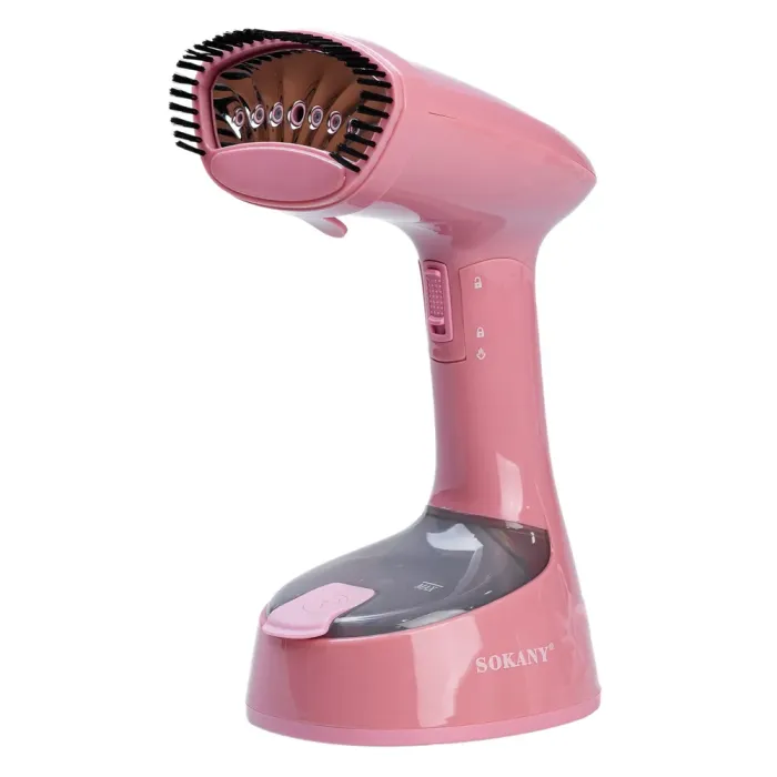 Паровий відпарювач для одягу вертикальний зі щіткою SOKANY парогенератор домашній для прасування 1300 Вт Lugi (SKGT3065P) - изображение 1