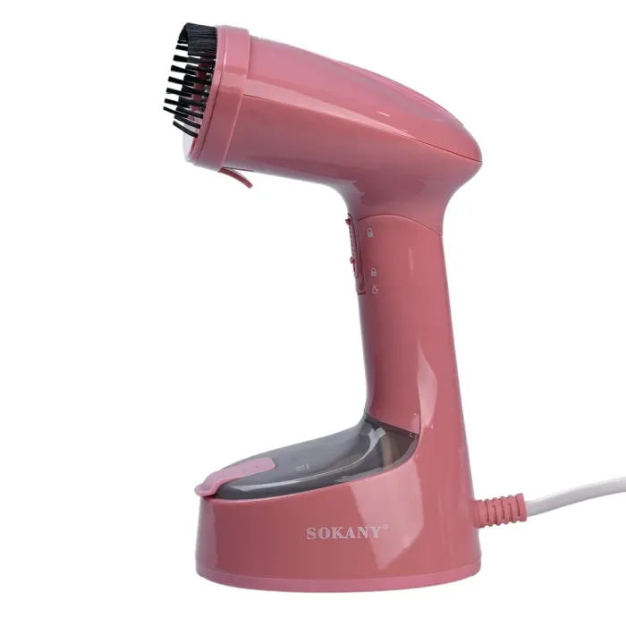 Паровий відпарювач для одягу вертикальний зі щіткою SOKANY парогенератор домашній для прасування 1300 Вт Lugi (SKGT3065P) - изображение 7