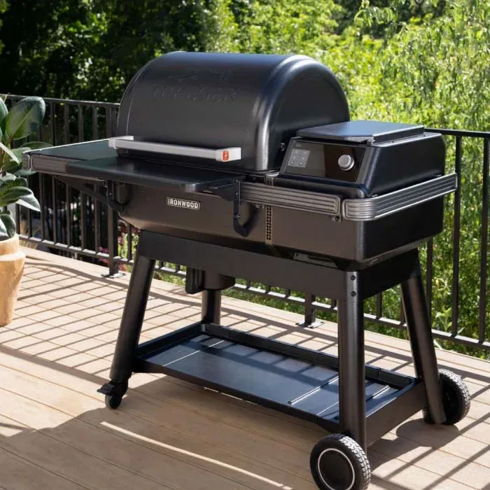 Пелетний гриль Traeger Ironwood, чорний TFB61RLGI - зображення 10