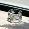 Попільничка скляна Diamond Faceted 12 см, сірий Yiwu HP-34-79 (HP-34-79)