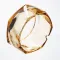 Попільничка скляна Diamond Faceted 12 см, золотистий Yiwu HP-34-78 (HP-34-78)
