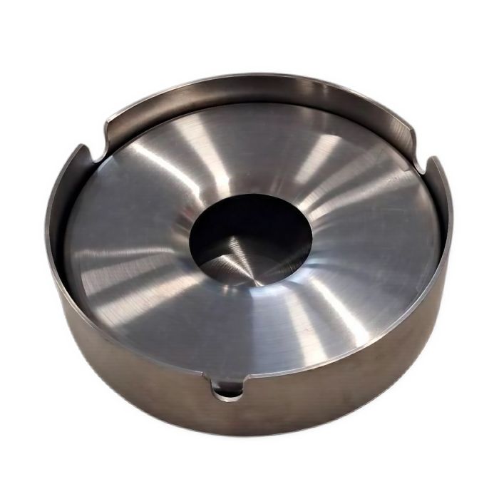 Попільничка вітрозахисна нержавіюча сталь 10 см металева HP030903 (HP030903) - изображение 1