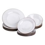 Столовий сервіз порцеляновий 18 предметів HP-HK-A1 (HP-HK-A1)