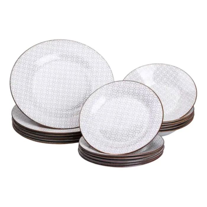 Столовий сервіз порцеляновий 18 предметів HP-HK-A1 (HP-HK-A1) - зображення 1