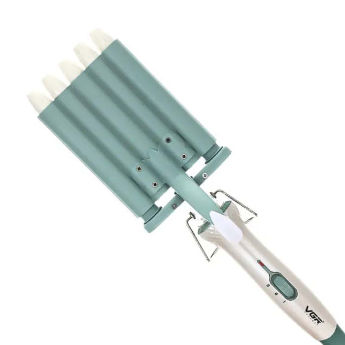 Плойка для волосся п'ять хвиль з регулятором температури керамічна VGR V-597 (HP-V-597) - зображення 1