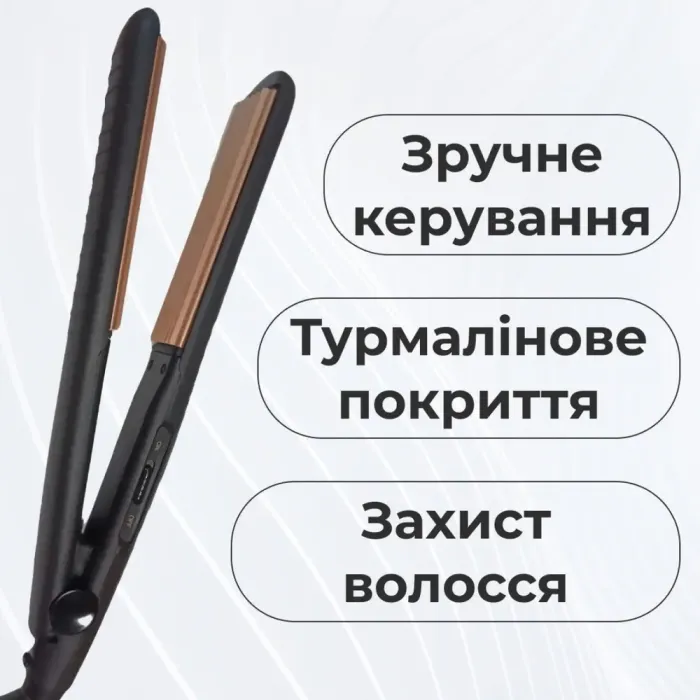 Керамічні професійні щипці для завивки хвиль до 200 ° C 45 Вт Gemei (HP-GM2955) - зображення 5