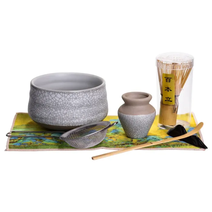 Медитативний набір для приготування чаю Матча в японському стилі (7 предметів)  (MAT7) - зображення 3