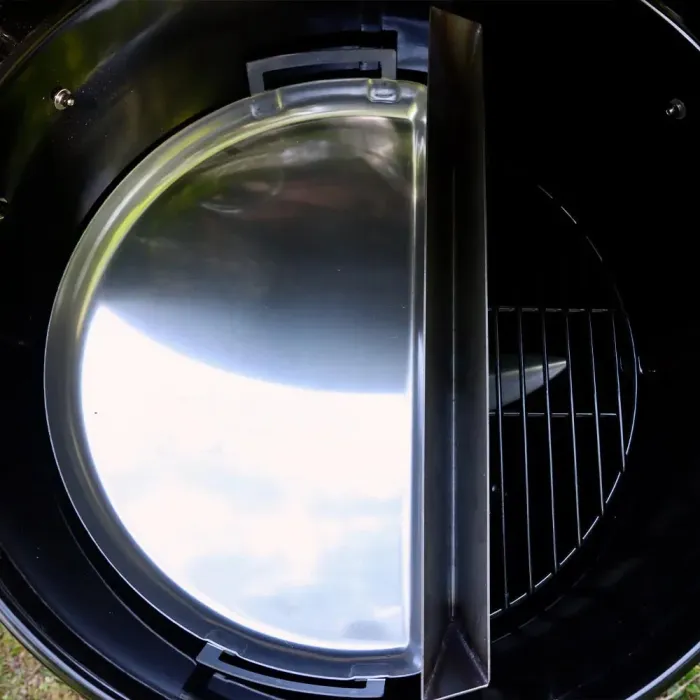 Піддон планча нерж. з конт. для води Slow and Sear Drip ’N Divide для вугільних грилів 57 см SNS-DND-22 - изображение 2