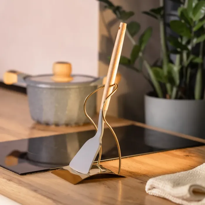 Подставка под половник лопаточку или ложку 1210.517 см Золото (HP-19-15-G) - изображение 5