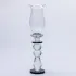 Підсвічник скляний 7×32 см підсвічник декоративний келих на ніжці (HP-4-3L)