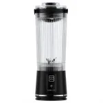 Портативний блендер-шейкер на акумуляторі 500 мл USB Чорний SK-01023B (SK-01023B)