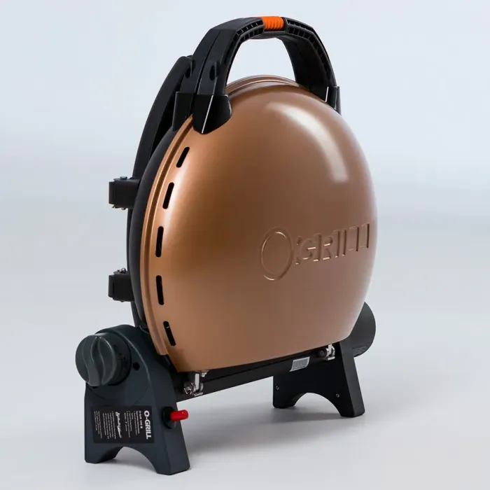 Портативний переносний газовий гриль O-GRILL 500, бронзовий - зображення 8