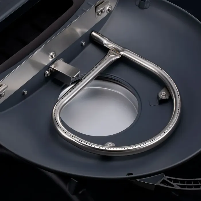 Портативний переносний газовий гриль O-GRILL 600T, чорний + шланг в подарунок! - зображення 7