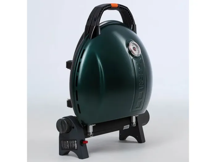 Портативний переносний газовий гриль O-GRILL 900, зелений - изображение 3