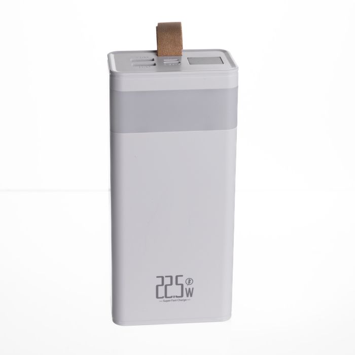 Повербанк 30000 mAh зі швидким заряджанням і ліхтариком 22.5 Вт powerbank заряджання для телефона ґаджетів Білий HP-N50 (HP-N50) - изображение 4