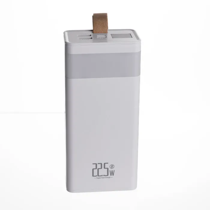 Повербанк 30000 mAh зі швидким заряджанням і ліхтариком 22.5 Вт powerbank заряджання для телефона ґаджетів Білий HP-N50 (HP-N50) - зображення 4