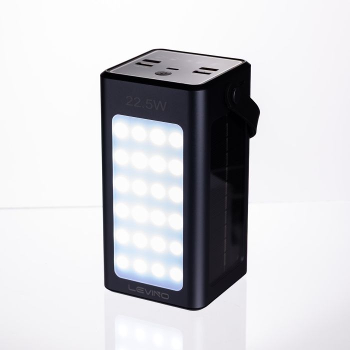 Повербанк зі швидким заряджанням і сонячною батареєю 50000 mAh портативний зарядний пристрій powerbank заряджання для телефона HP-N40 (HP-N40) - изображение 1