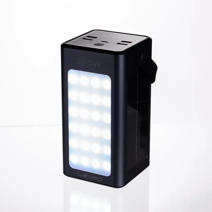 Повербанк зі швидким заряджанням і сонячною батареєю 50000 mAh портативний зарядний пристрій powerbank заряджання для телефона HP-N40 (HP-N40) - изображение 1