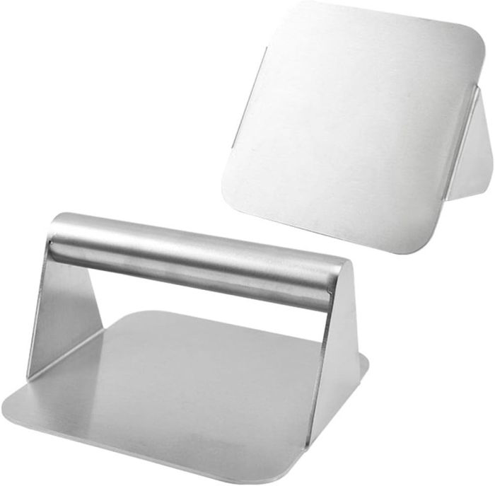 Прес для бургерів нержавіюча сталь 14*14*7 см GRILLI 777120 - изображение 3