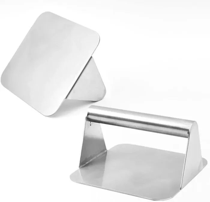 Прес для бургерів нержавіюча сталь 14*14*7 см GRILLI 777120 - зображення 4