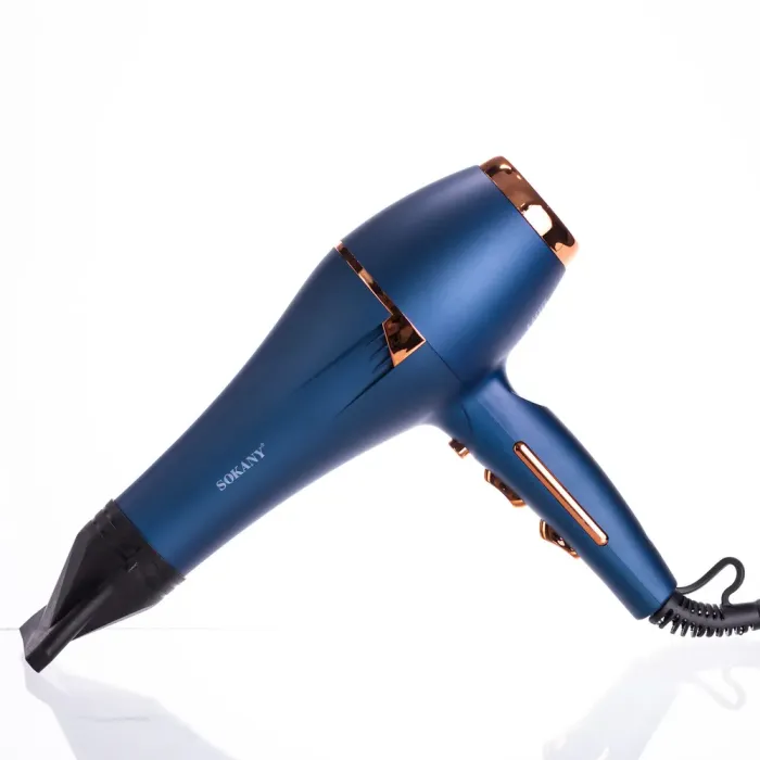 Професійний фен для волосся з насадками концентратор і дифузор 2400 Вт Sokany SK-14001 (SK-14001) - изображение 4