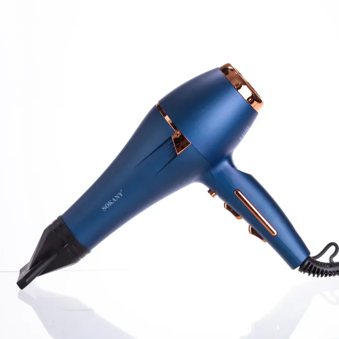 Професійний фен для волосся з насадками концентратор і дифузор 2400 Вт Sokany SK-14001 (SK-14001) - изображение 5