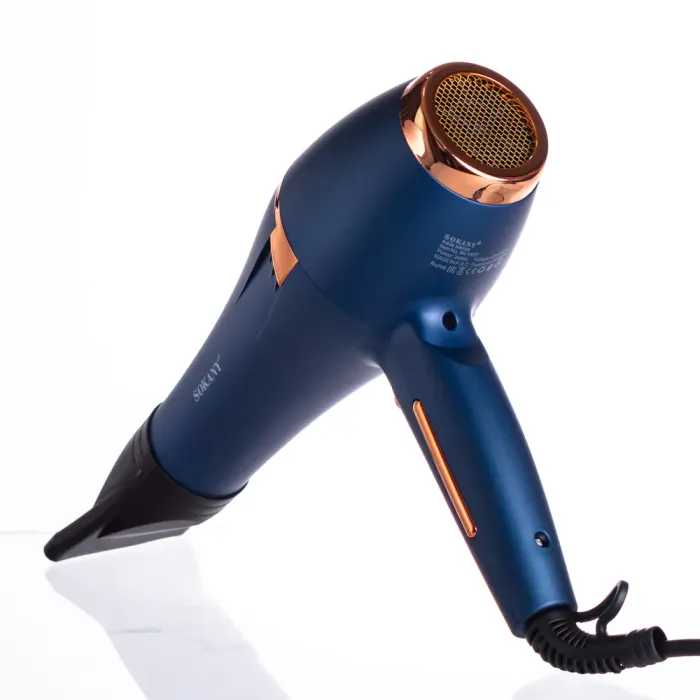 Професійний фен для волосся з насадками концентратор і дифузор 2400 Вт Sokany SK-14001 (SK-14001) - изображение 8