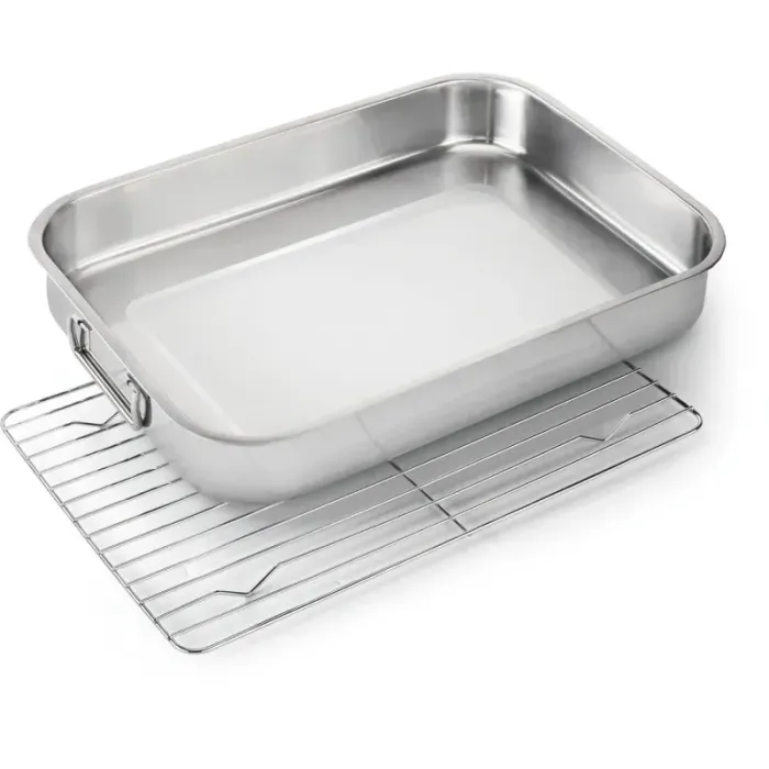 Противень из нержавеющей стали с решеткой Napoleon 56038 - изображение 3