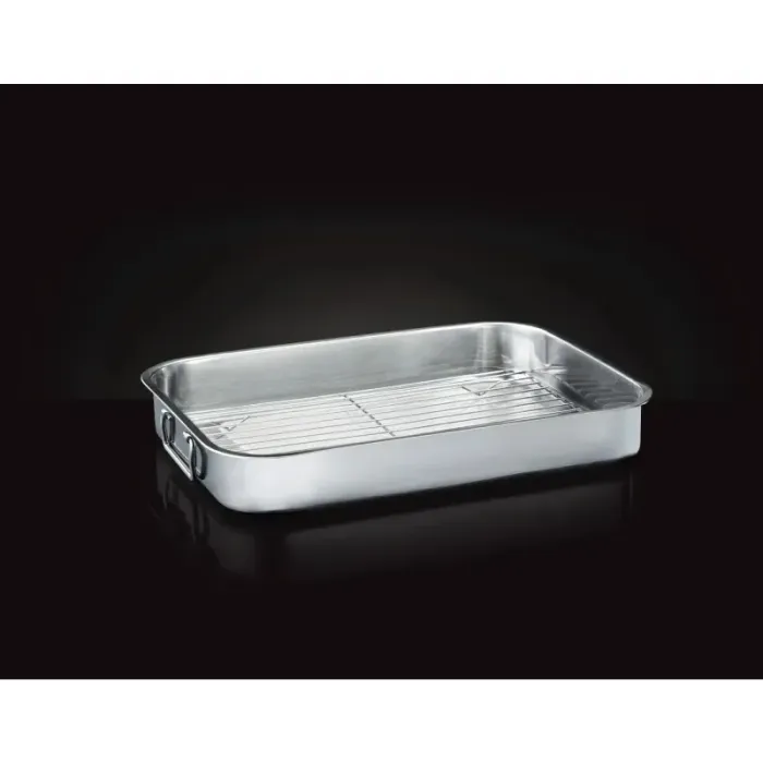 Противень из нержавеющей стали с решеткой Napoleon 56038 - изображение 4