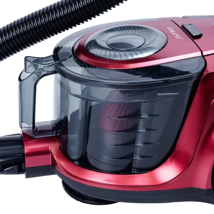 Побутовий пилосос із клапаном 3,5 літра потужний 3600 Вт контейнер Socony (SK-13003) - зображення 6