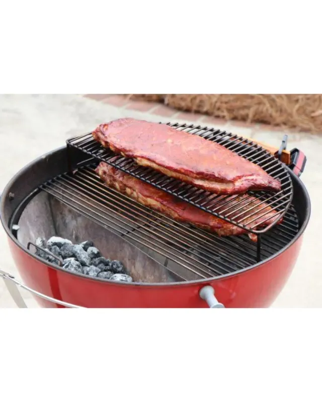 Решітка другий рівень нерж. 54см Slow and Sear Elevated Cooking Grate SnS ACC-ECG - зображення 14