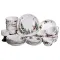 Різдвяний столовий сервіз новорічний 32 предмети на 6 персон порцеляновий SG-32 (SG-32)