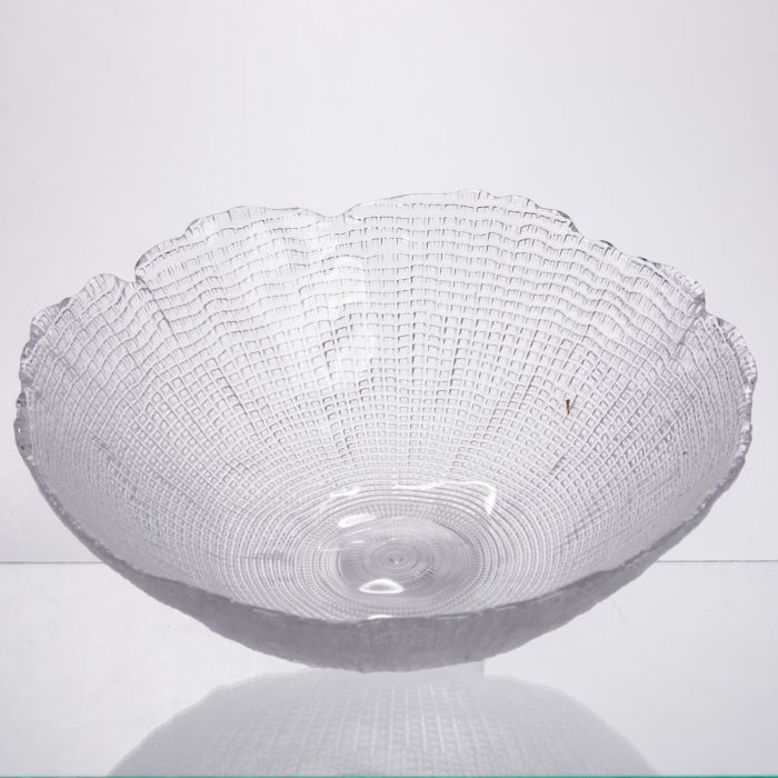 Салатниця велика скляна прозора 2 літри кругла 64486-48 (64486-48) - зображення 1