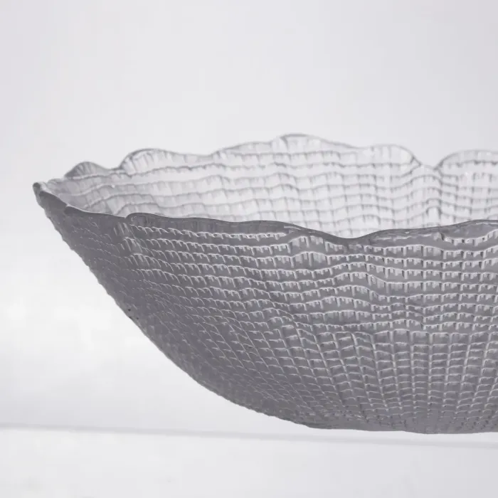 Салатниця велика скляна прозора 2 літри кругла 64486-48 (64486-48) - зображення 2