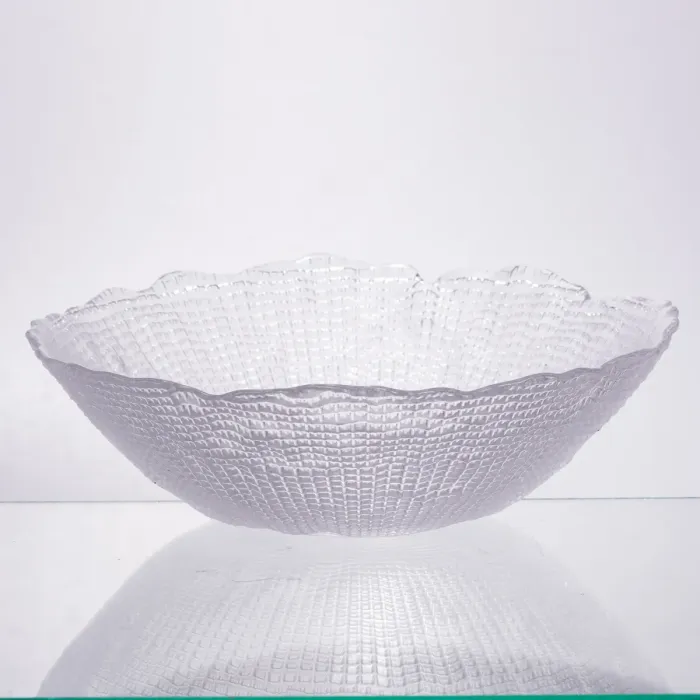 Салатниця велика скляна прозора 2 літри кругла 64486-48 (64486-48) - зображення 3