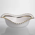 Салатниця порцелянова Sofia Gold 25 см Yiwu AP-23 (AP-23)