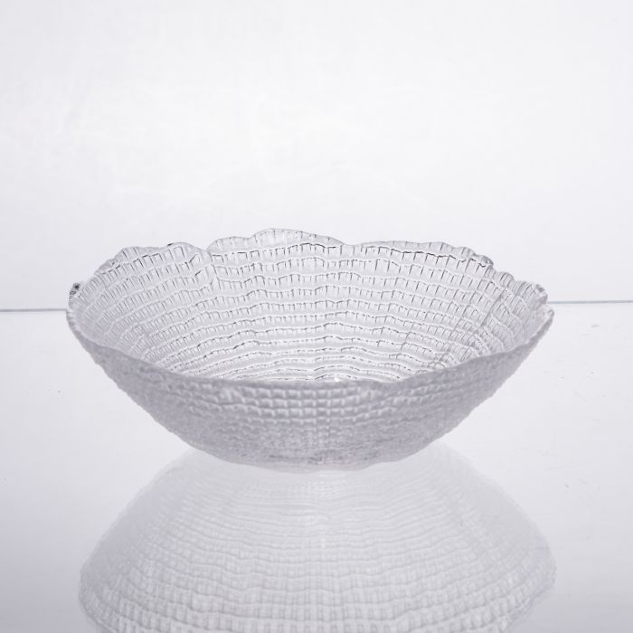 Салатниця маленька скляна прозора 350 мл кругла 64486-50 (64486-50) - зображення 1