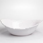 Салатниця овальна порцелянова Pearl 31,5*22*10 см Yiwu HP-HK-C33 (HP-HK-C33)