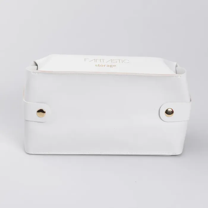 Салфетка автомобильная 21х12х8 см контейнер для салфеток, Белый (HP-3-210W) - изображение 3