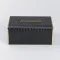 Салфетка из экокожи прямоугольная 21.5х13х9 см органайзер для салфеток на стол, Черный (HP-3-203B)