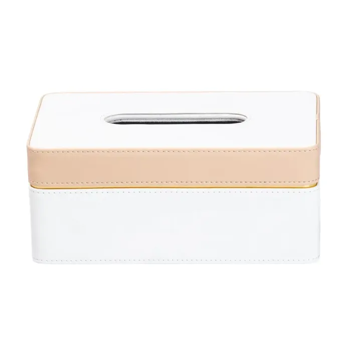 Салфетка из экокожи прямоугольная 21.5х14х9 см органайзер для салфеток на стол (HP-3-209) - изображение 4