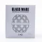 Серветниця на стіл кухонна Ø15 см серветниця скляна кругла кругла у формі яйця (HP-4-110)