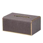 Серветниця прямокутна 21х13х9 см органайзер для серветок на стіл (HP-3-118BR)